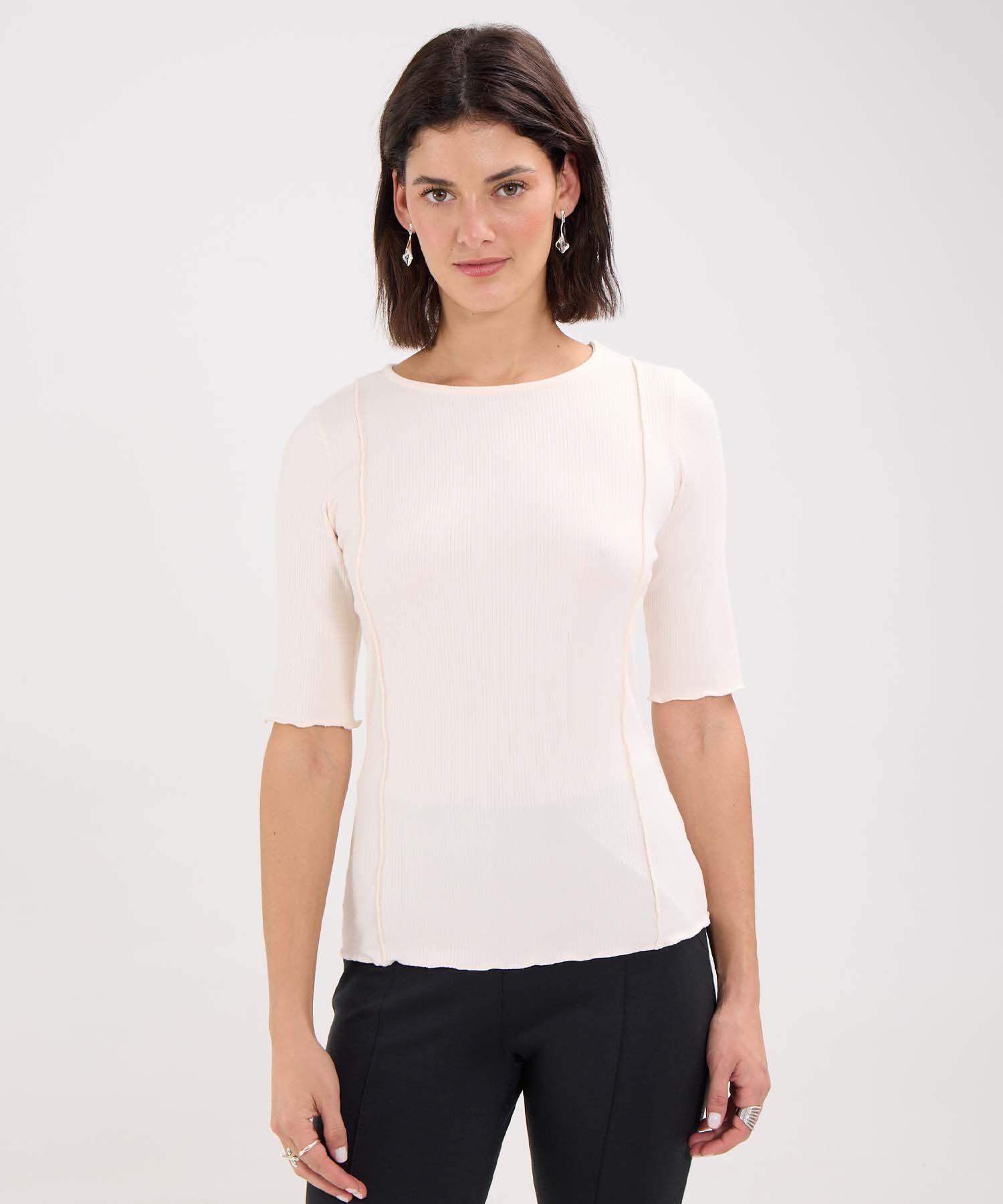 Camiseta Acanalada