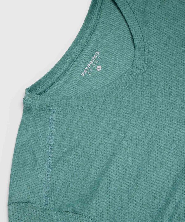 Camiseta Deportiva Texturizada Para Hombre image number null