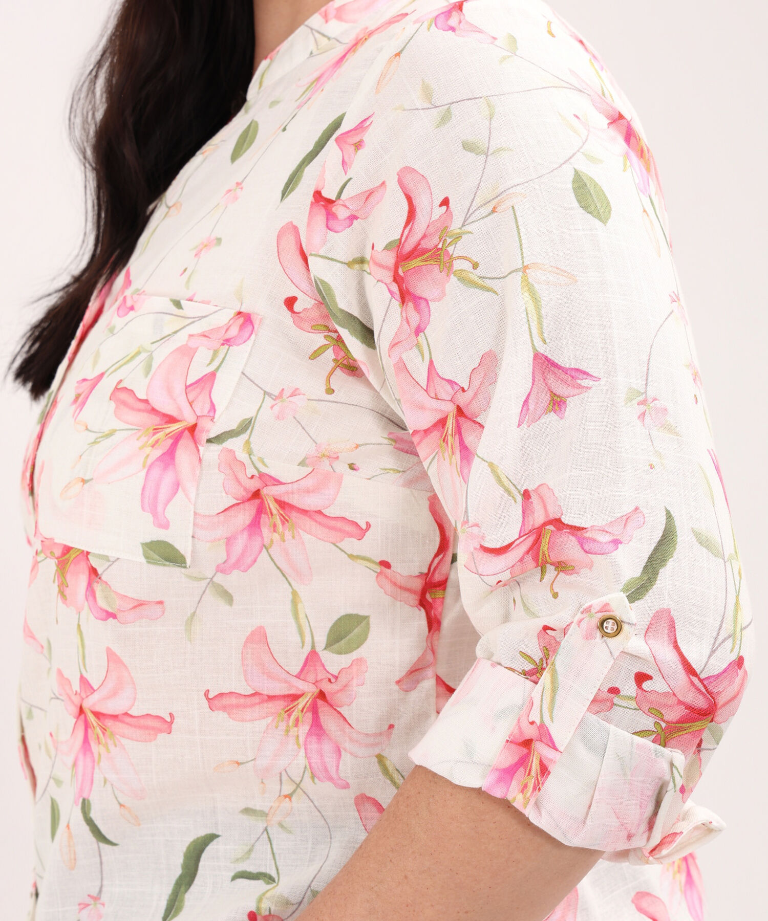 Blusa Manga 3/4  Estampada