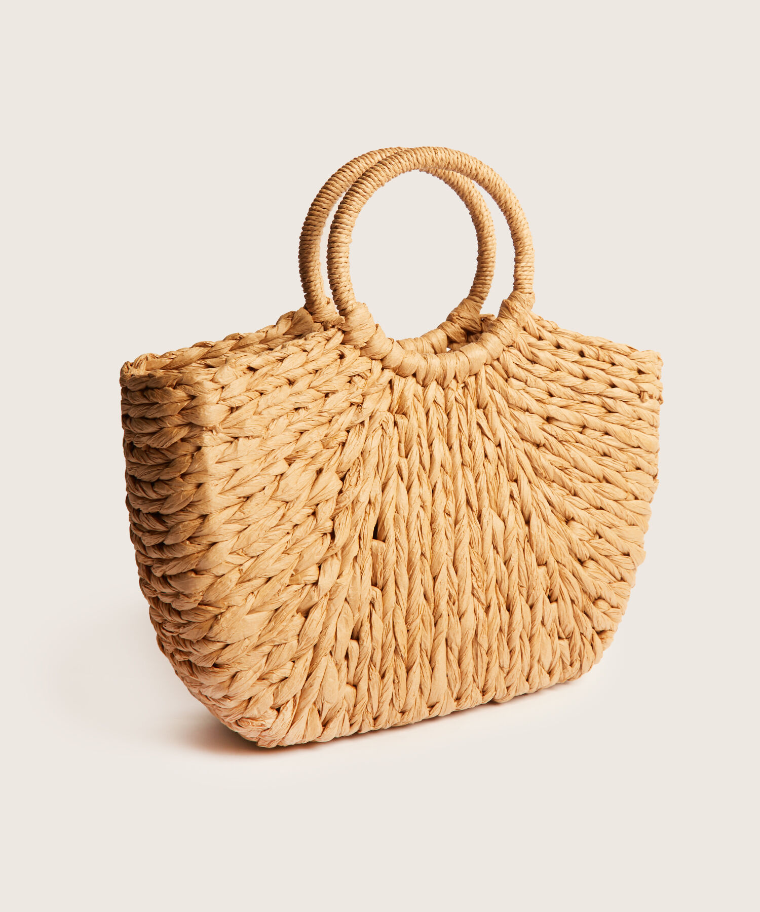 Bolso De Mano En Tejido Artesanal