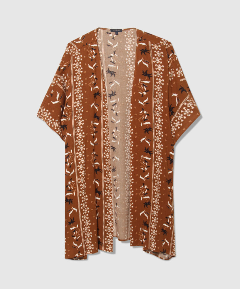 Kimono Abierto Estampado