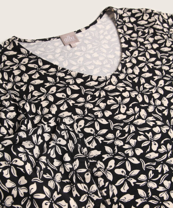 Camiseta Estampada Manga 3/4