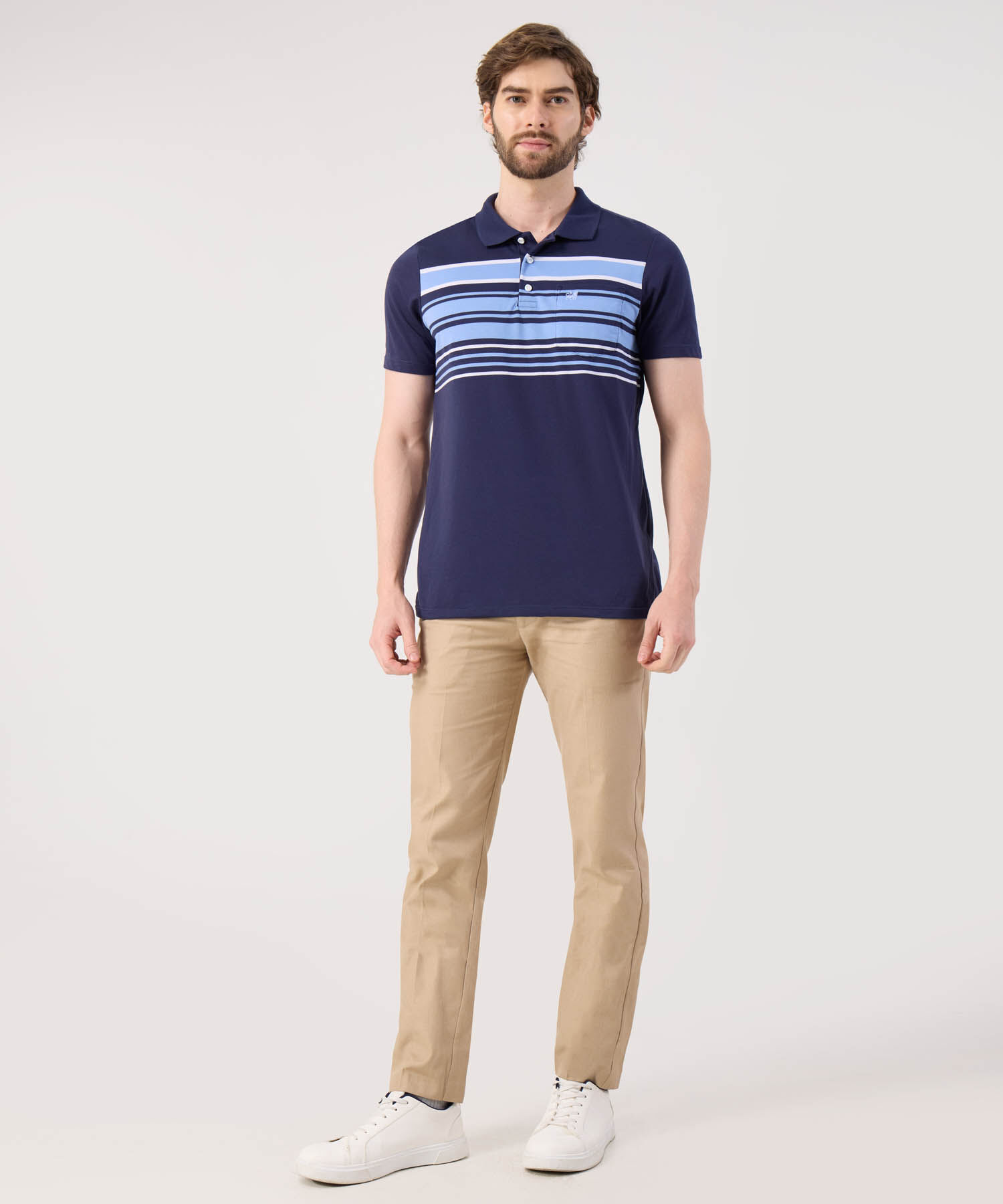 Polo con Franjas