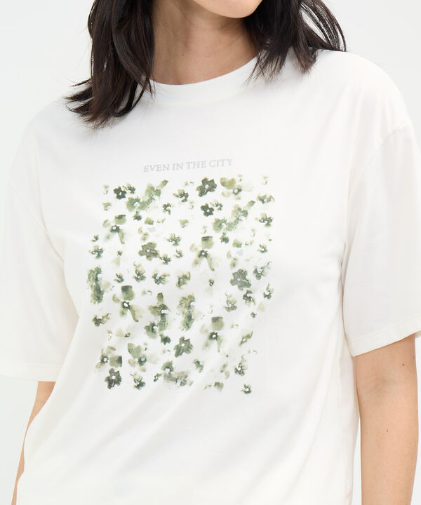 Camiseta Estampado de Flores image number null