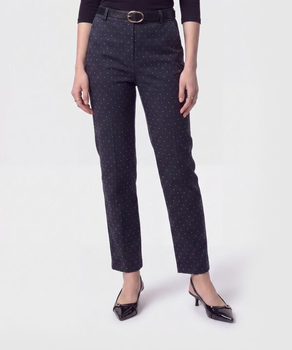 Pantal&oacute;n Chino Tobillero Para Mujer