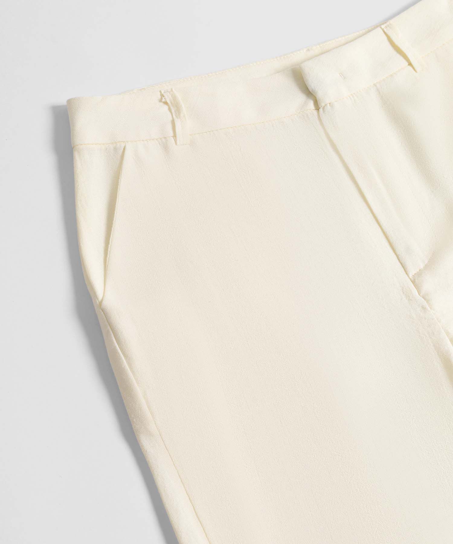 Pantal&oacute;n Chino De Tiro Alto Para Mujer