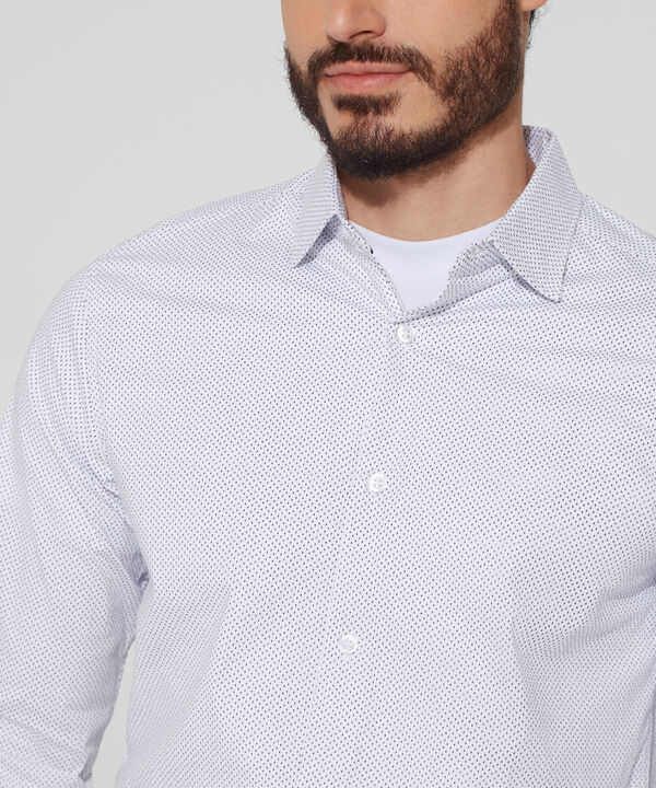 Camisa Estampada Manga Larga