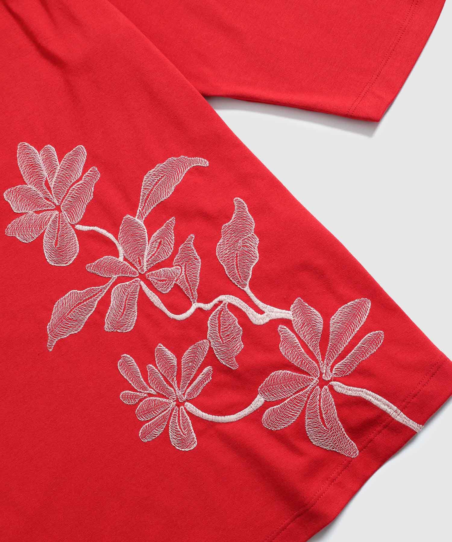 Camiseta Texturizada Manga &frac34; Para Mujer Curvy
