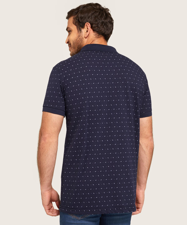 Polo Corte Slim Fit Blanco