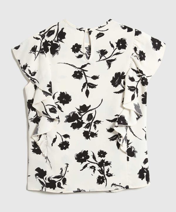 Blusa Estampada Y Manga Con Boleros image number null