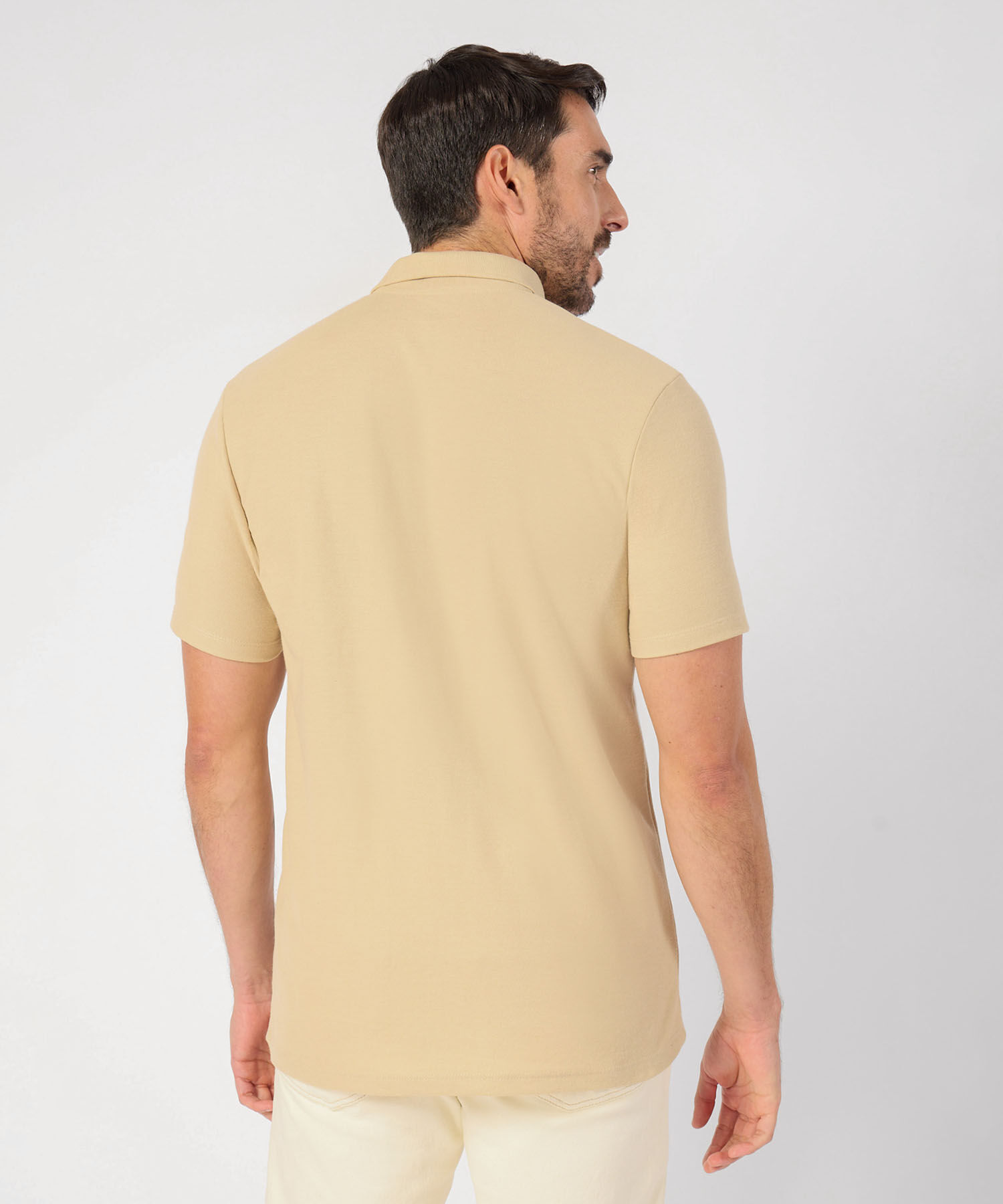 Polo Unicolor Con Bolsillo, Amarillo1, hi-res