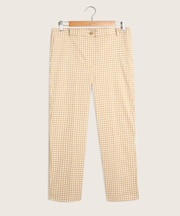 Pantalón Estampado  Tipo Chino