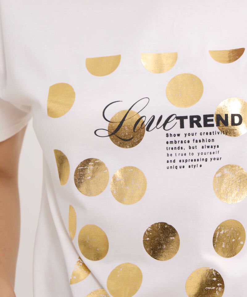 Camiseta Manga Corta Corrida Con Screen En Frente