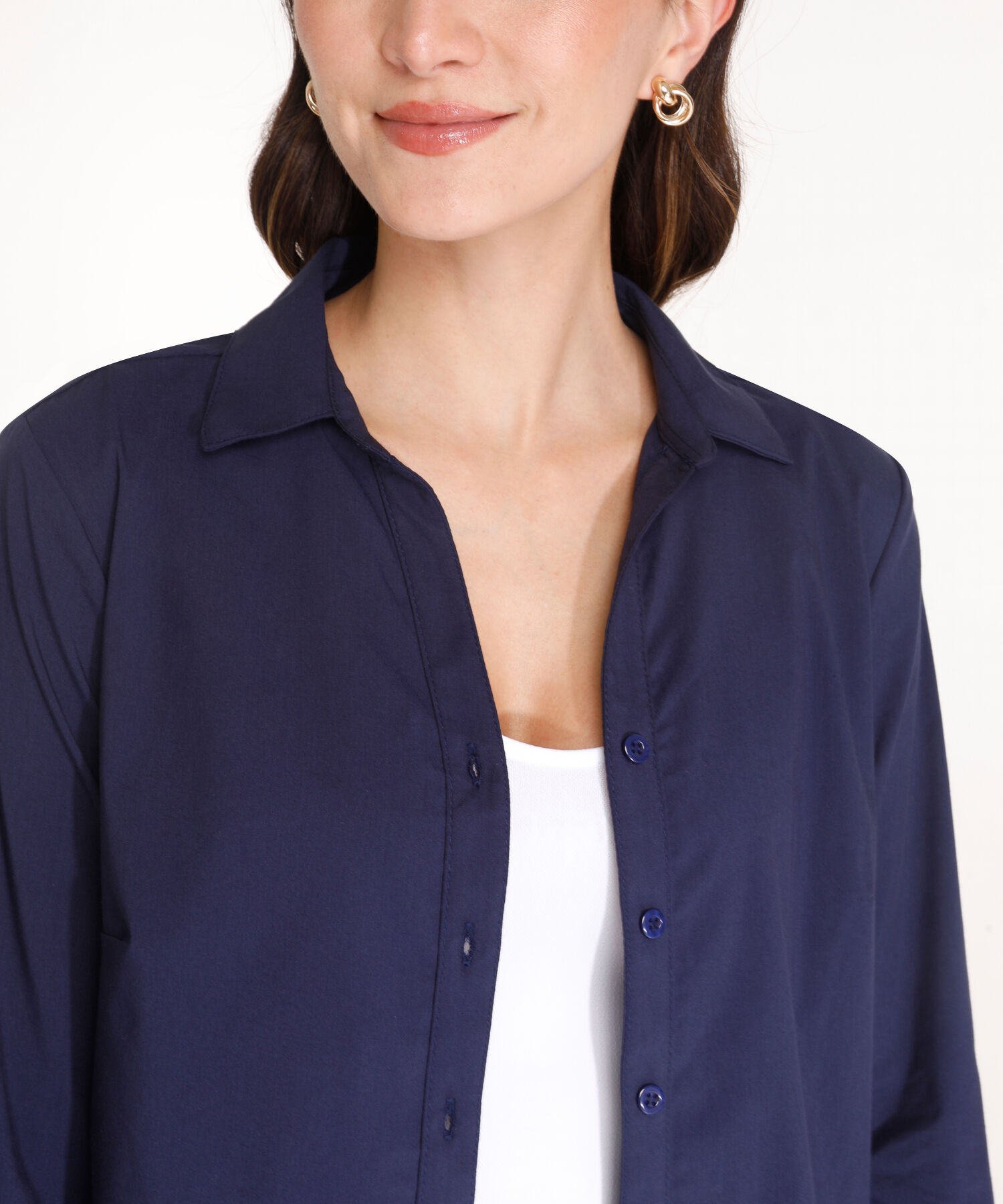 Camisa Manga Larga Unicolor