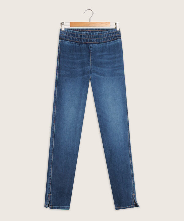 Jegging Tiro Alto Tono Oscuro