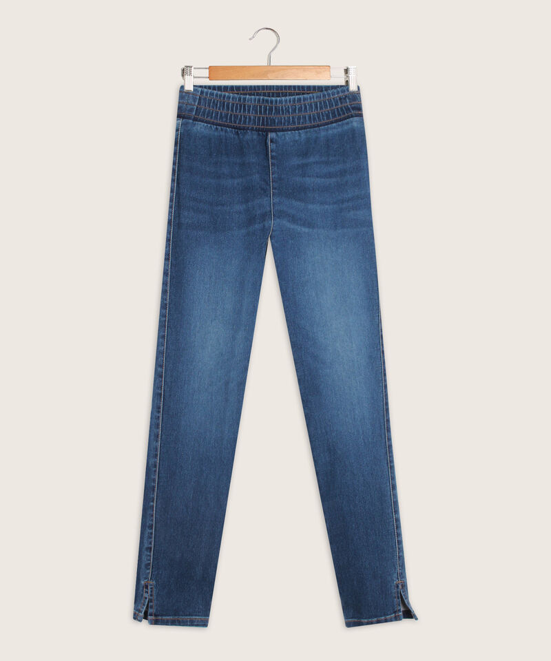 Jegging Tiro Alto Tono Oscuro