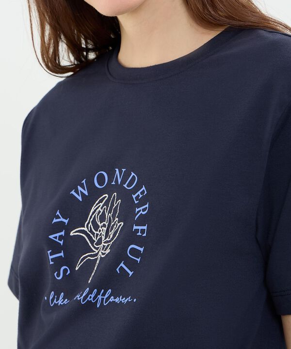 Camiseta Estampado Stay Wonderful image number null