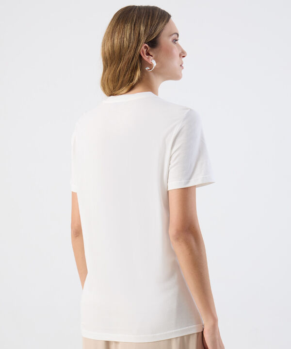 Camiseta Rib Cuello Halter Para Mujer