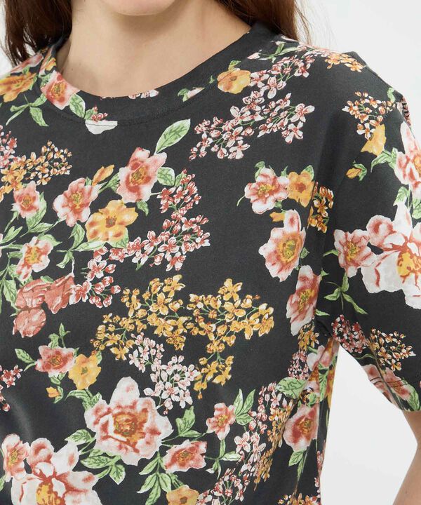 Camiseta Estampado de Flores