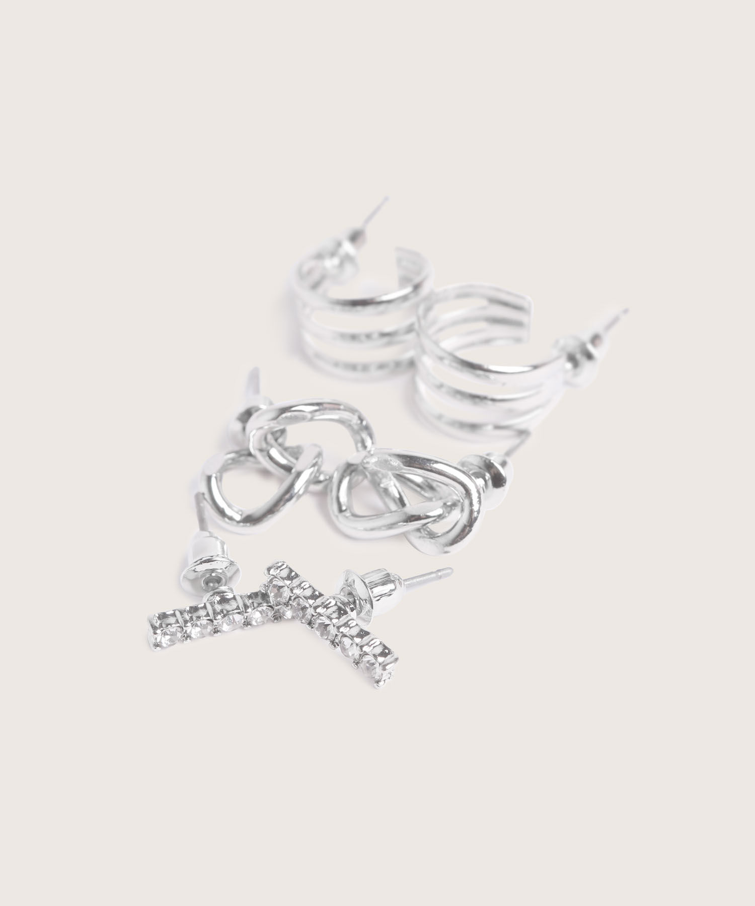 Aretes Set X 3 Pares De Aretes