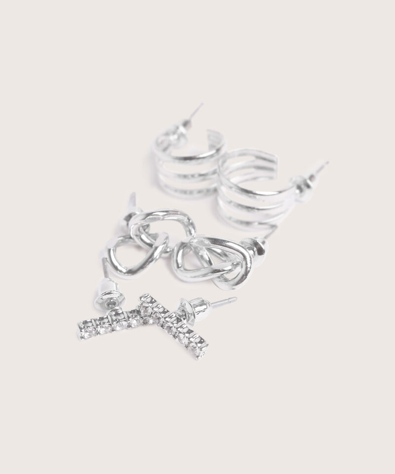 Aretes Set X 3 Pares De Aretes