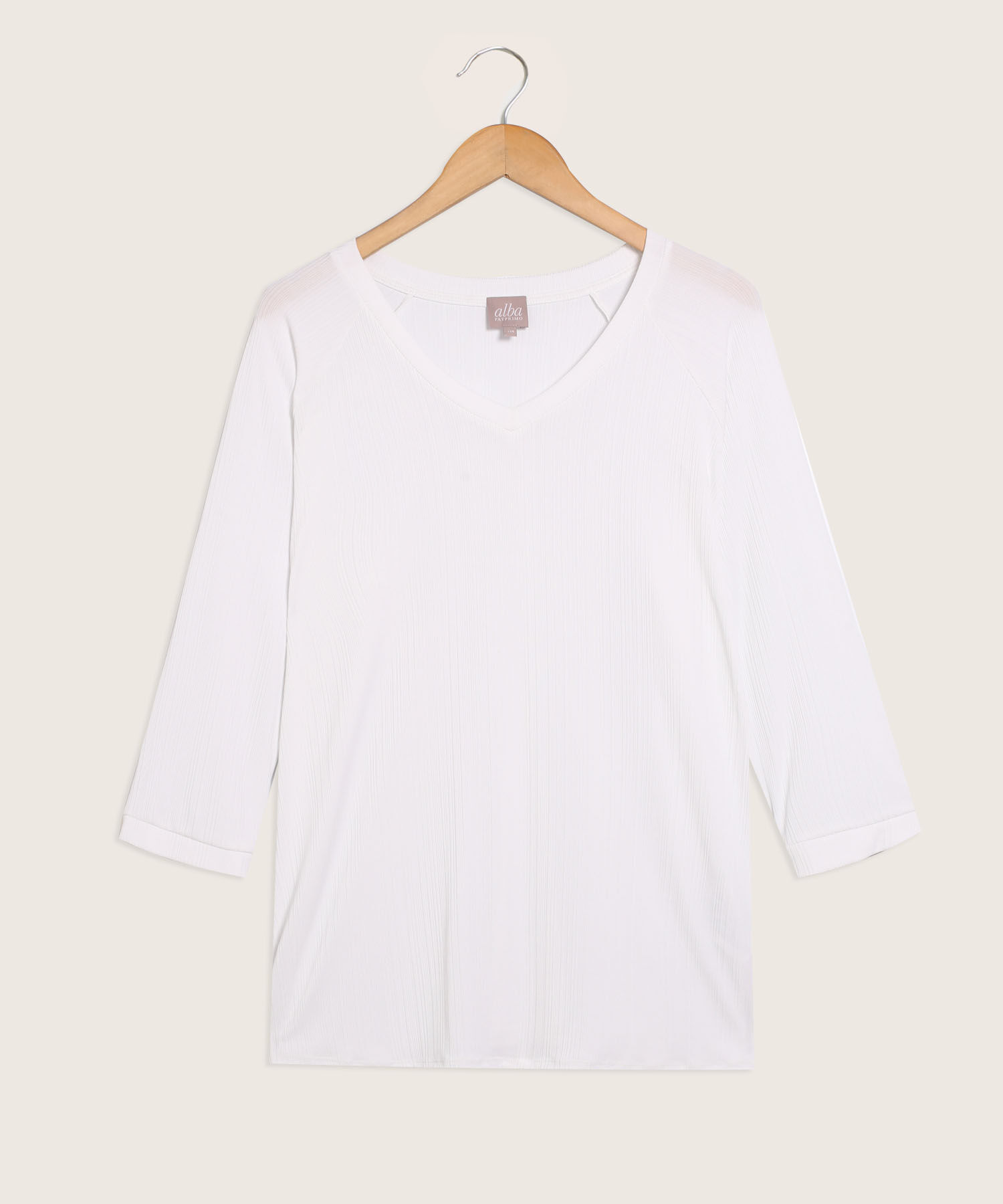Camiseta Manga 3/4 Solida