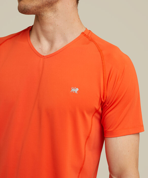 Camiseta Deportiva Cuello en V para Hombre image number null