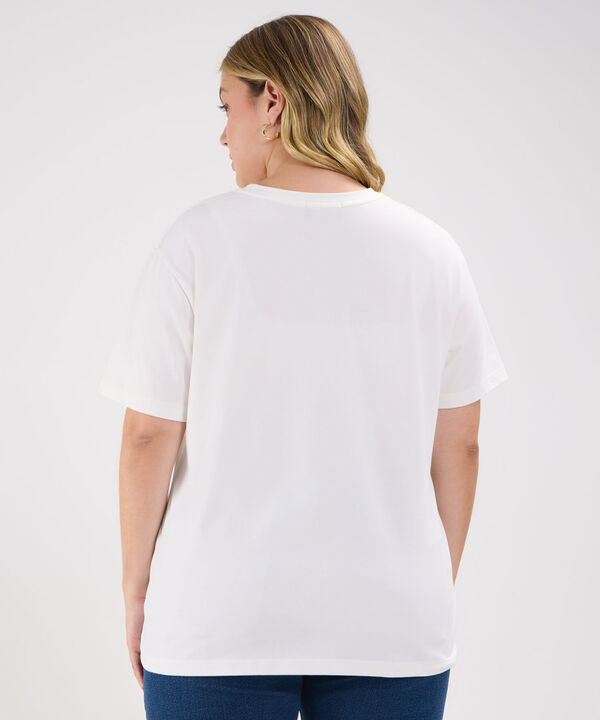 Camiseta Unicolor Con Screen