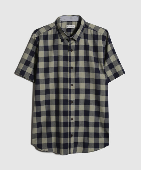Camisa Manga Corta Preteñido