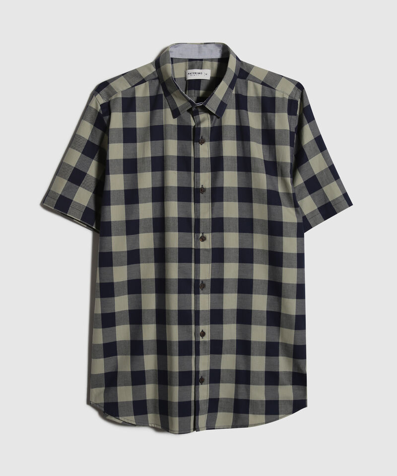 Camisa Manga Corta Preteñido