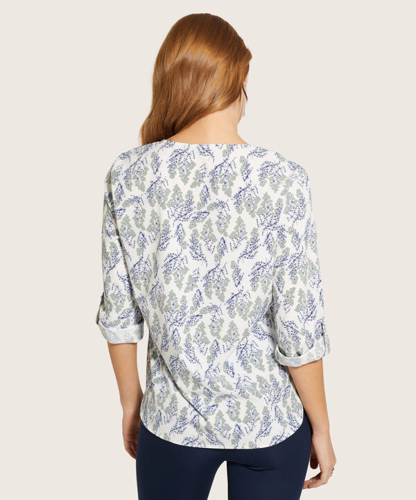 Blusa Manga 3/4 Estampada