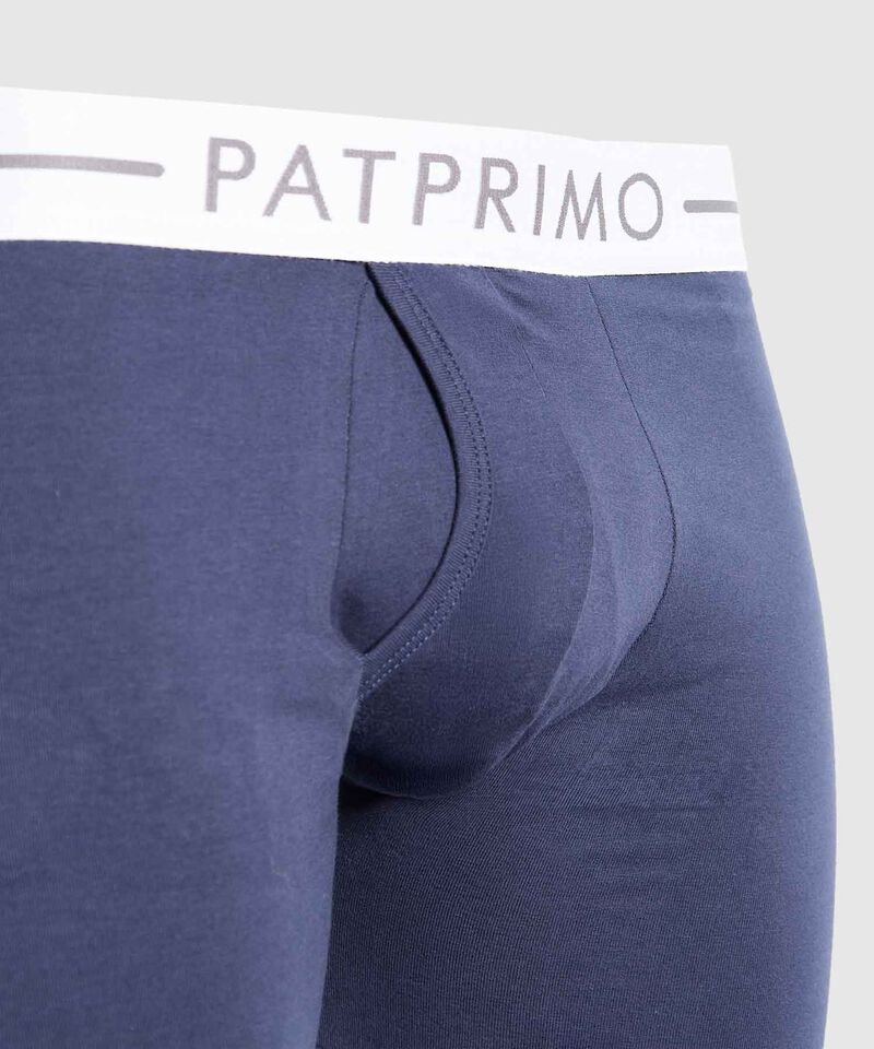 Boxer Para Hombre Con Bragueta Funcional En Lycra-Algodón