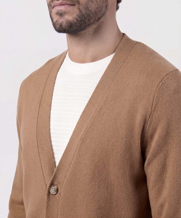 C&aacute;rdigan con Botones para Hombre