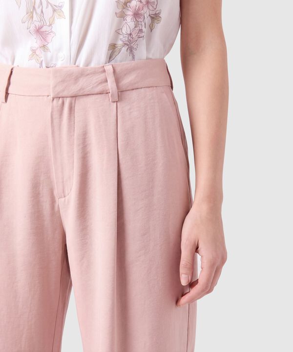 Pantal&oacute;n Chino De Talle Alto Para Mujer