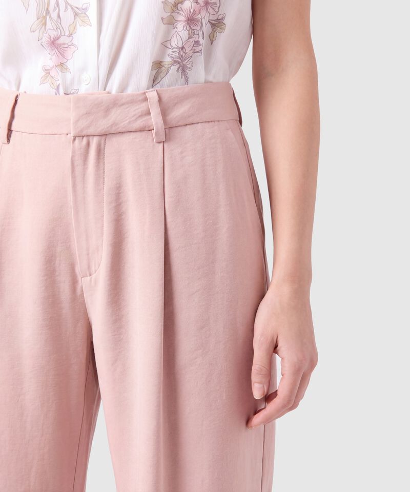 Pantal&oacute;n Chino De Talle Alto Para Mujer