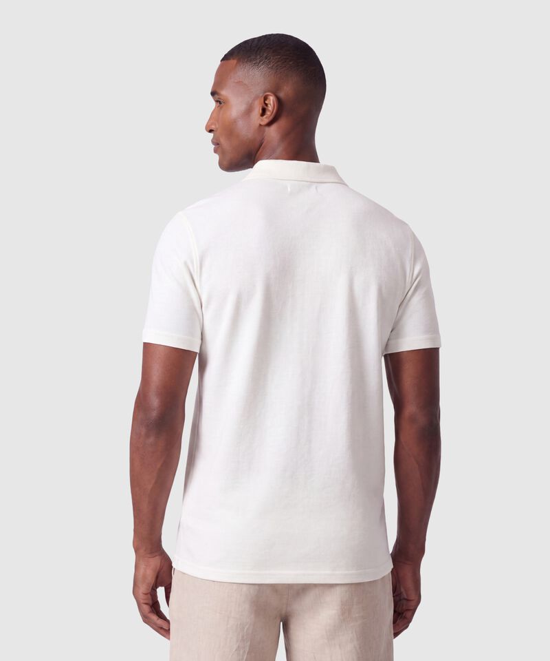 Polo Unicolor Para Hombre