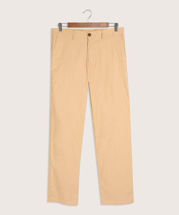 Pantalón Chino Unicolor Textura