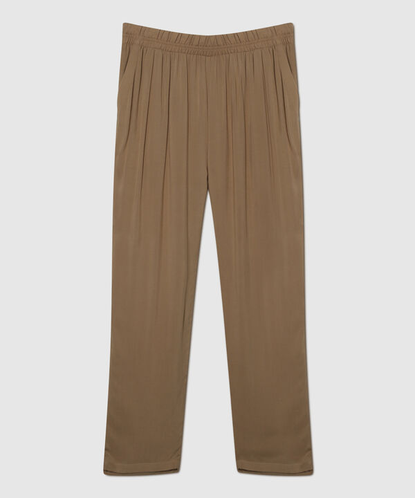 Pantalón Amplio Unicolor