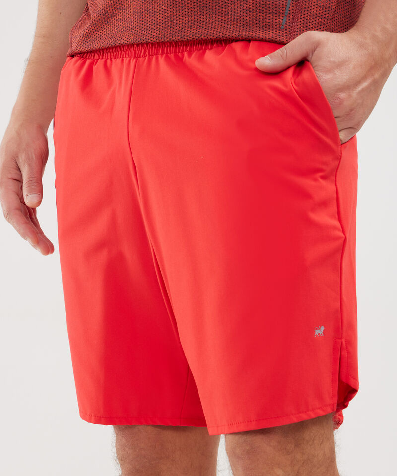 Bermudas Para Hombre De Diseño Deportivo Con Aberturas