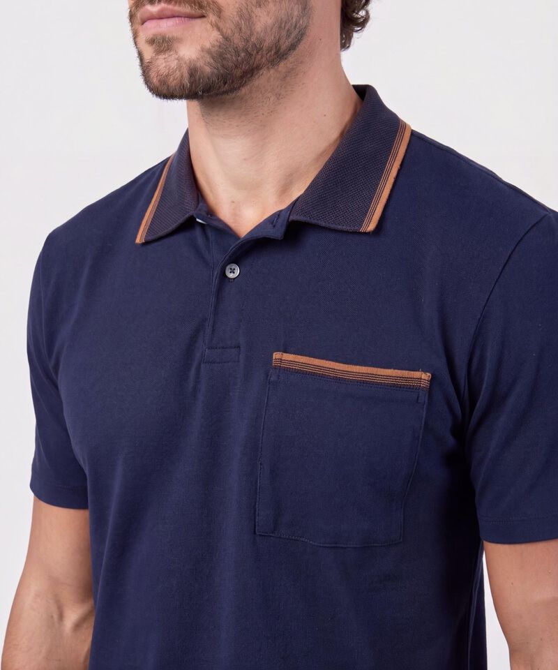 Polo con Bolsillo para Hombre
