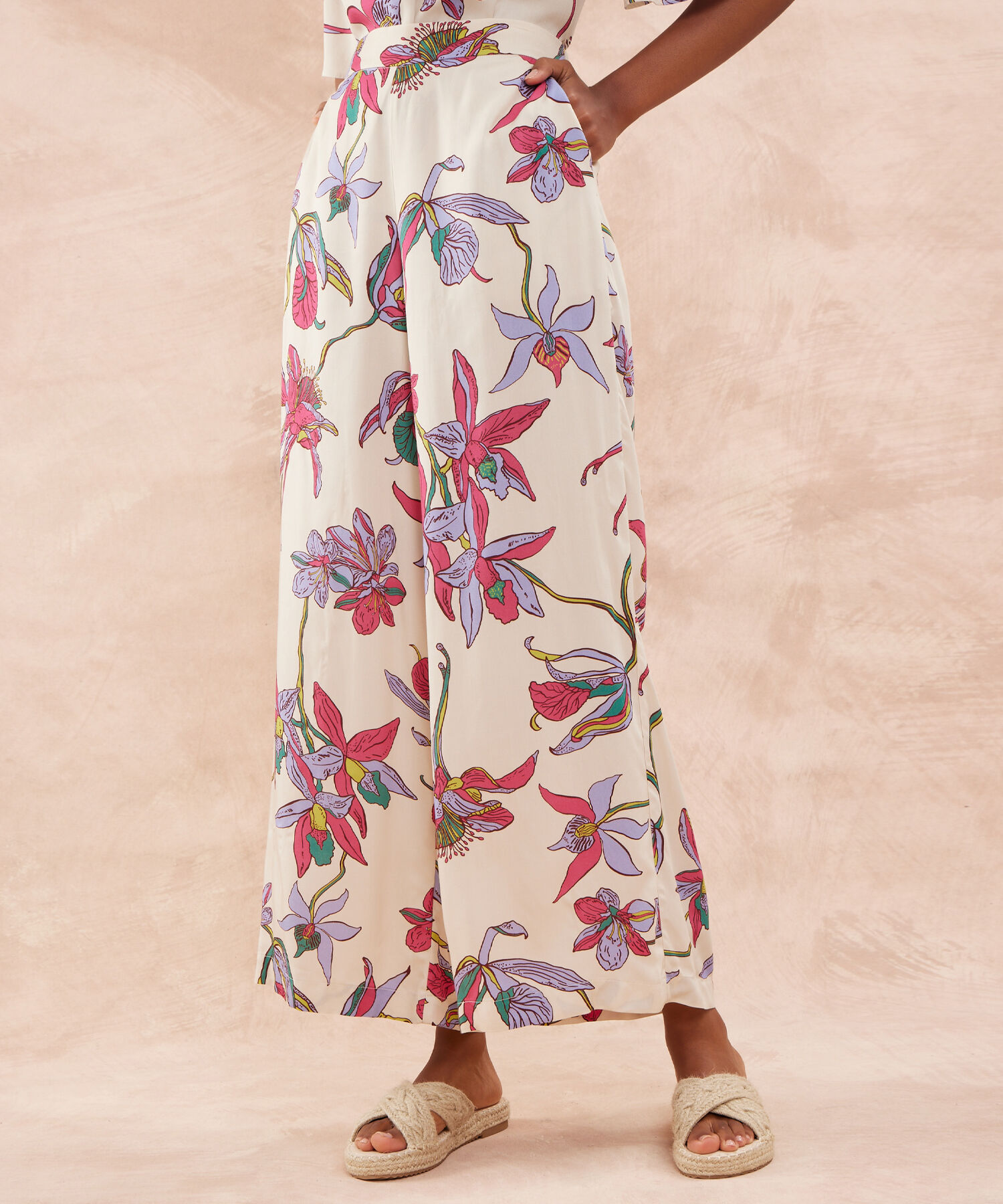 Pantalon Fluido Estampado