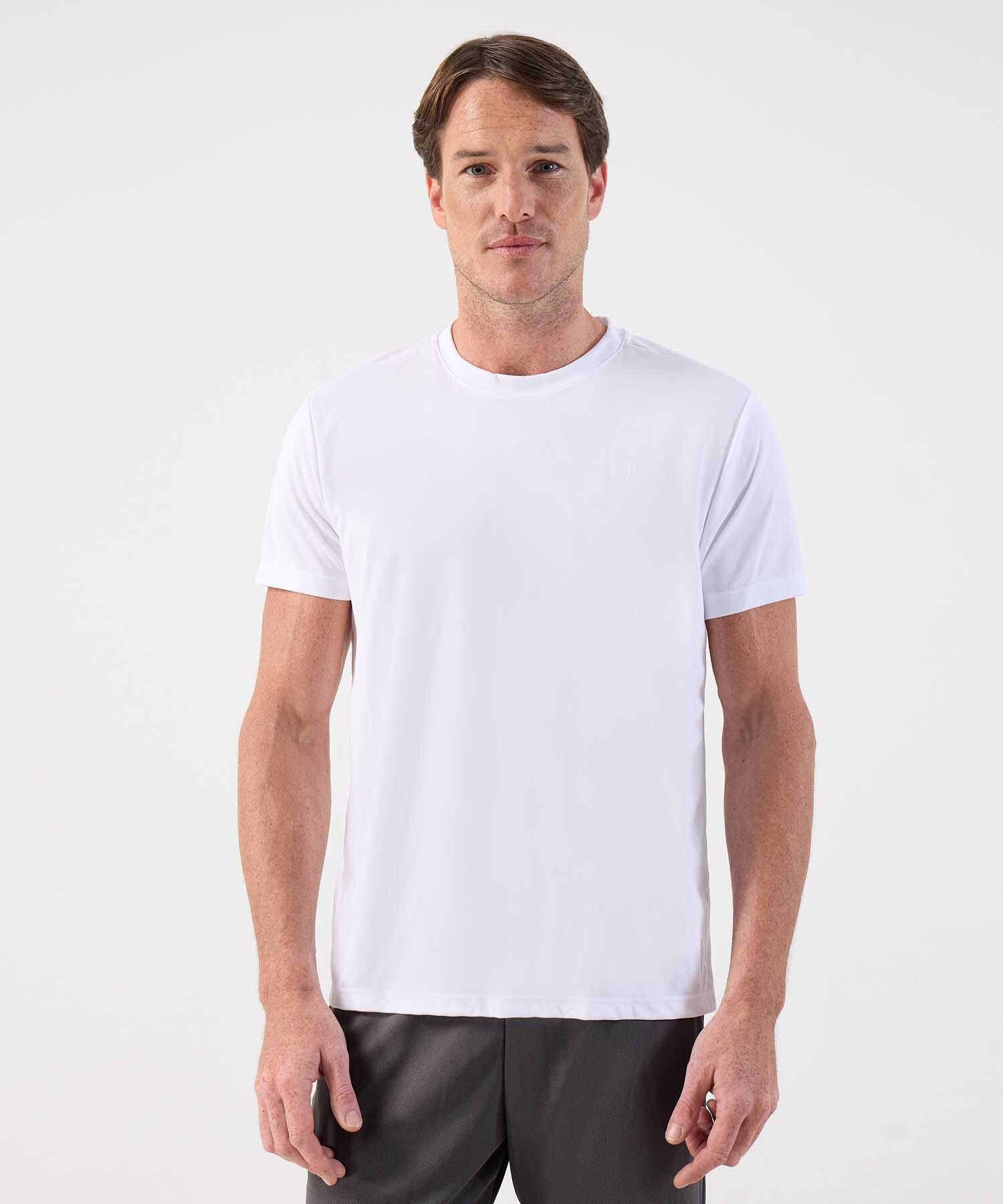 Camiseta Mc Unicolor  Texturizada