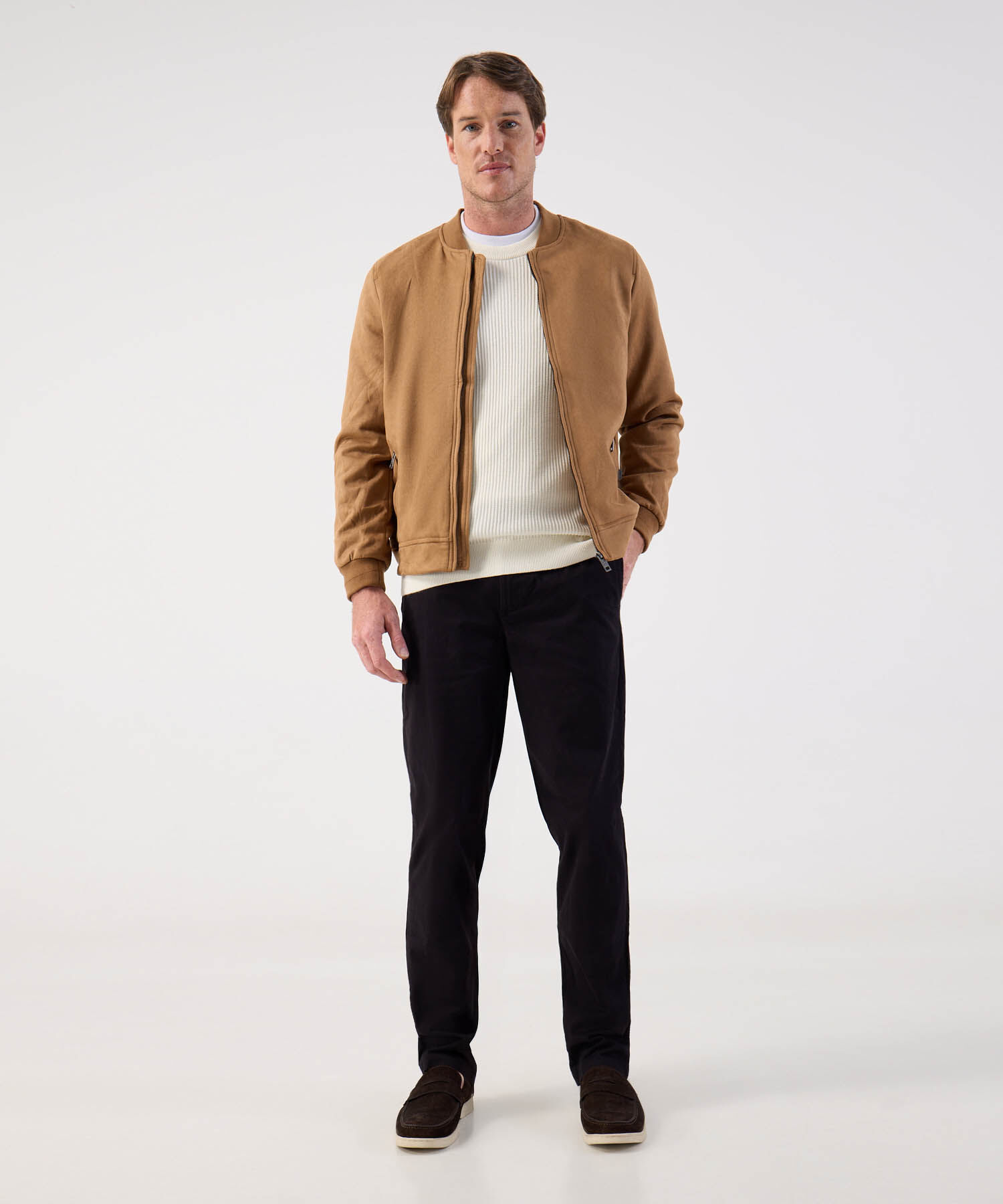 Pantalón Clásico para Hombre de Corte Recto