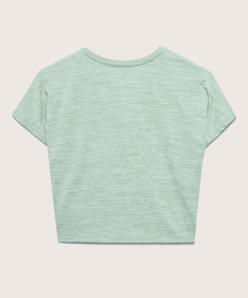 Camiseta Jaspeada Manga Corta