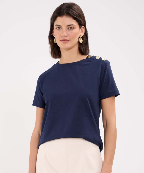 Camiseta con Botones image number null