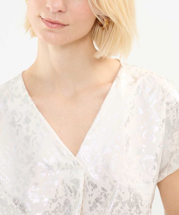 Blusa Estampado Metalizado image number null