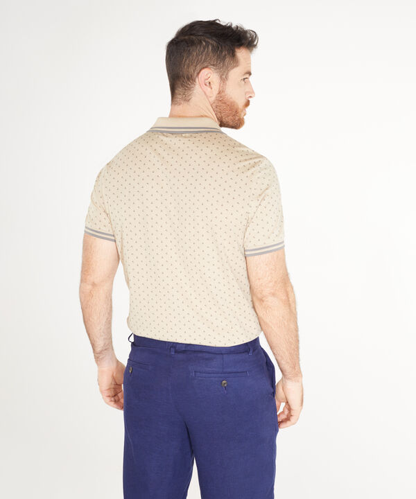 Polo Preteñida Cuello Maquina