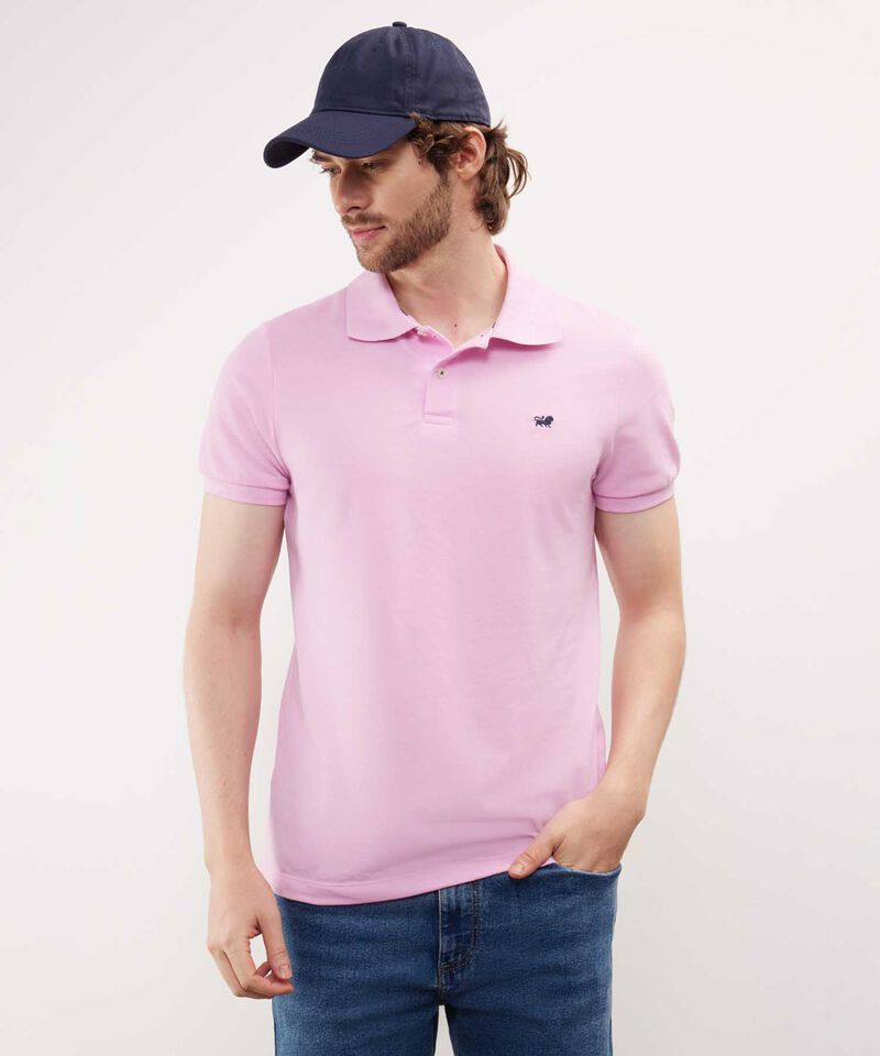 Polo Tejido Unicolor Cuello Y Puños Tejidos,Sin Bolsillo Con Hiladillo.