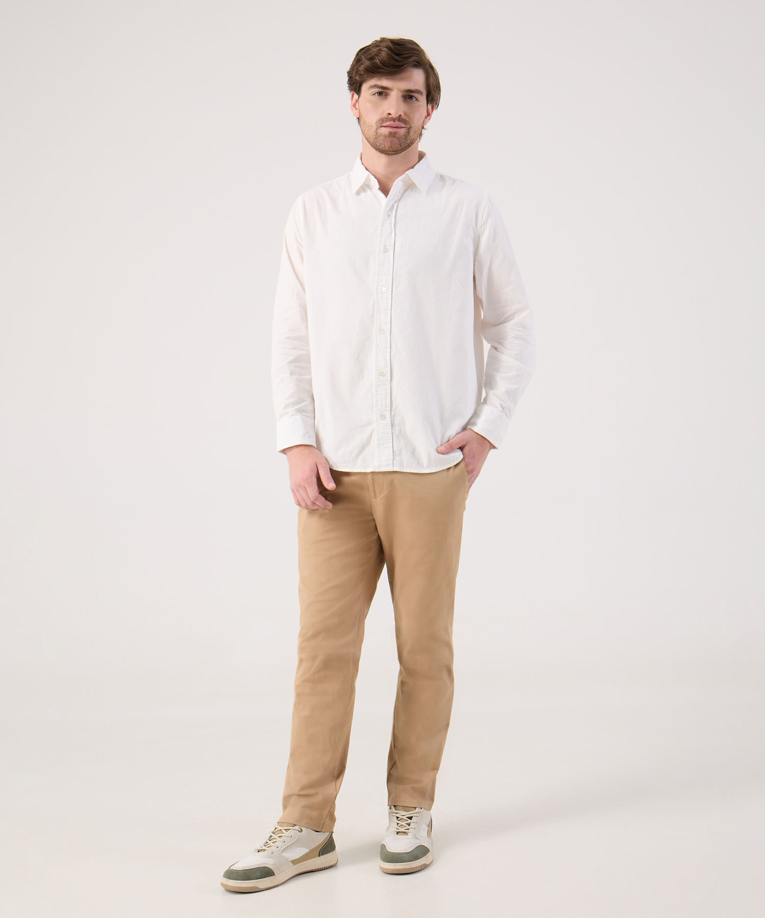 Camisa unicolor 