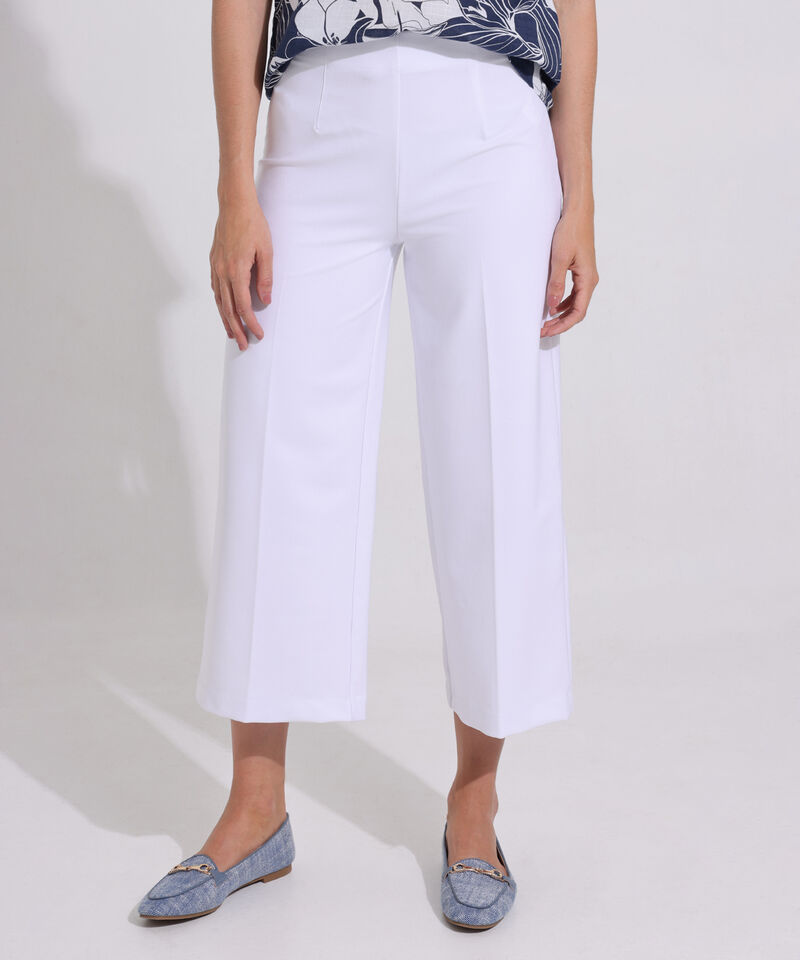 Pantalón Culotte Unicolor